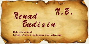 Nenad Budišin vizit kartica